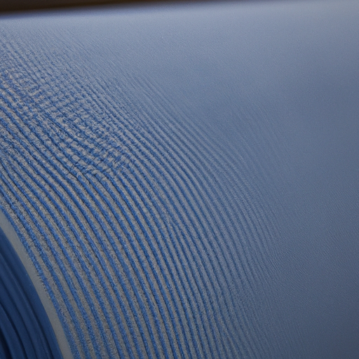 White/Blue Breathable Self Adhesive Floor Cover Roll Felt Vinyl China High Quality Factory